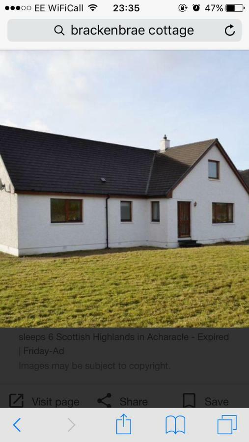 Brackenbrae Holiday Cottage Acharacle Zewnętrze zdjęcie